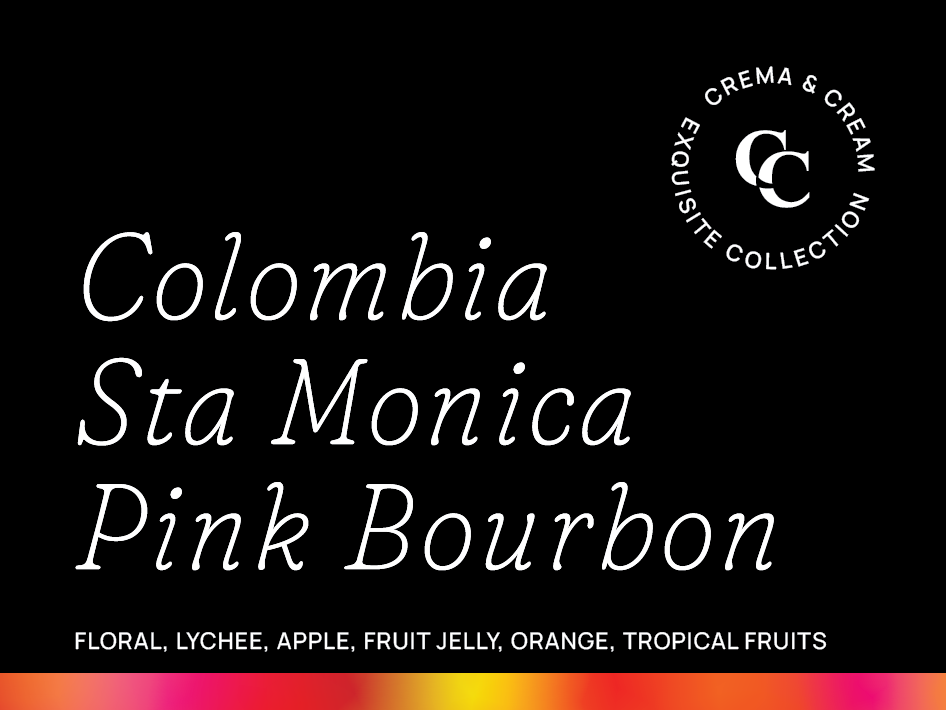 Colombia Sta Monica Pink Bourbon Lychee