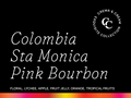 Colombia Sta Monica Pink Bourbon Lychee