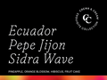 Ecuador Pepe Jijon Sidra Wave